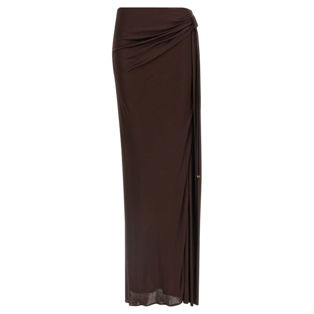 Elisabetta Franchi Women Shiny Viscose Skirt
